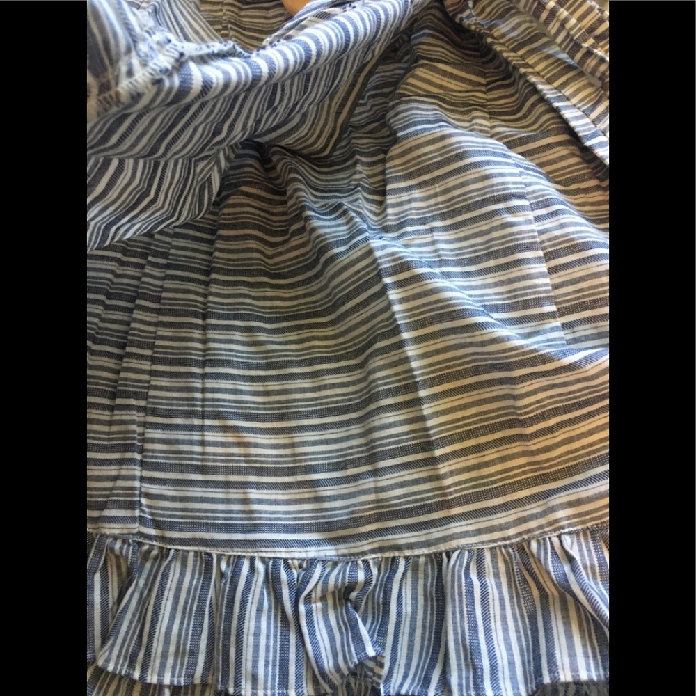 LUCKY BRAND APRON RUFFLE DRESS - Picture 5 of 8
